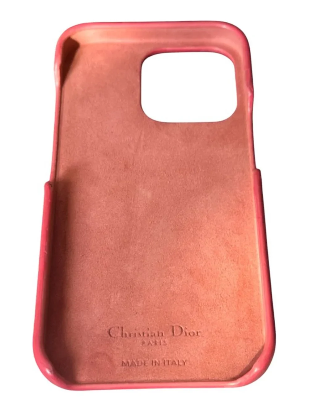 Dior Lady Dior iPhone 11 Pro Pink Quilted Leather Case